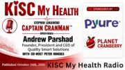 Andrew Parshad with Peter Mingils and Stephen lukawski on KISC My Health Radio
