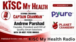 Andrew Parshad with Peter Mingils and Stephen lukawski on KISC My Health Radio